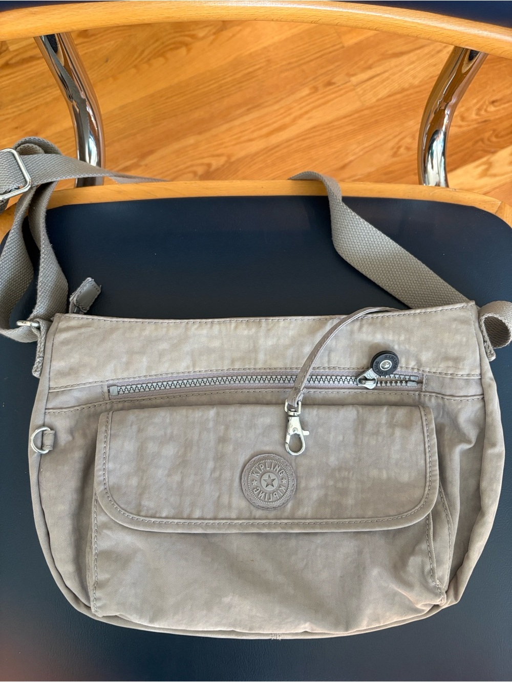 Kipling Gray Everyday Crossbody Bag - Picture 7 of 9